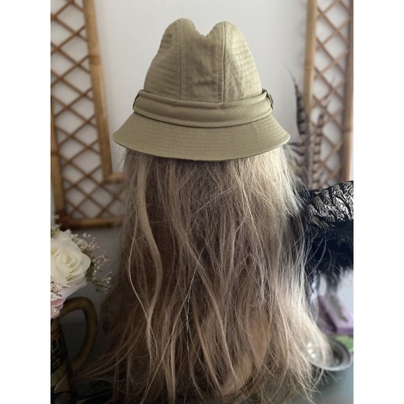 Vintage Country Gentlemen Tan Khaki Water Repellent Packable Wear Many Ways Sz S - Picture 11 of 16